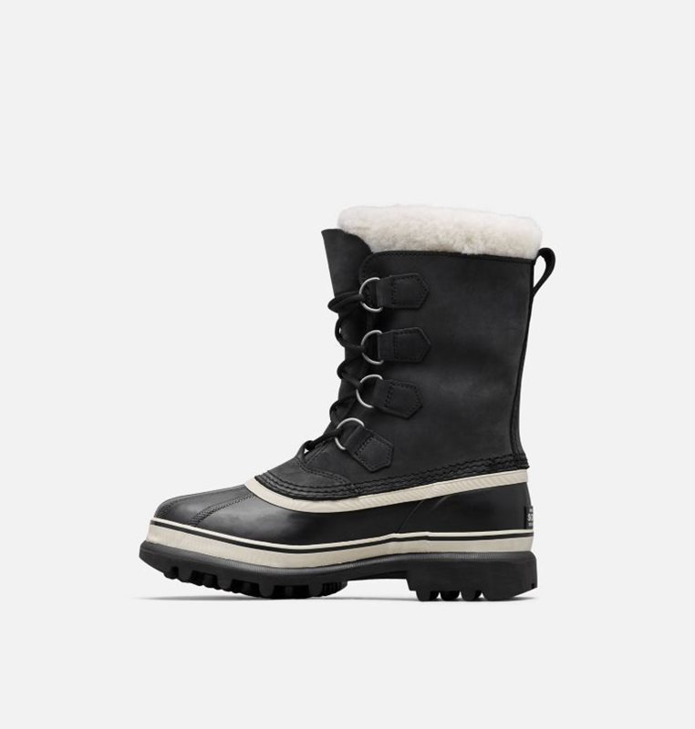 Sorel Caribou® Low - Womens Snow Boots Black - 935487PXC